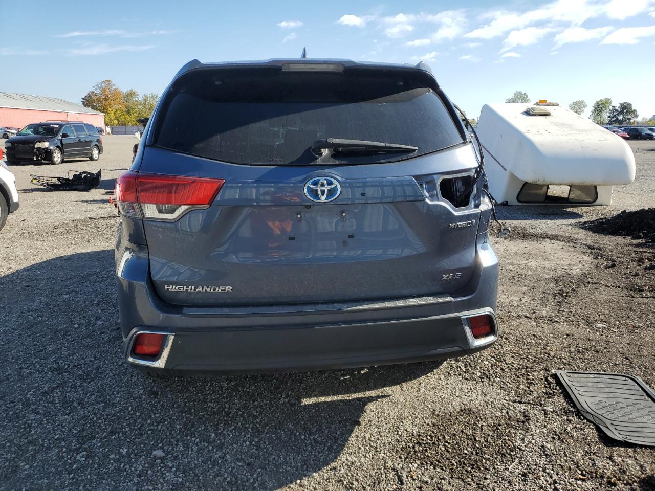 2017 Toyota Highlander Hybrid VIN: 5TDJGRFH4HS032587 Lot: 85309725