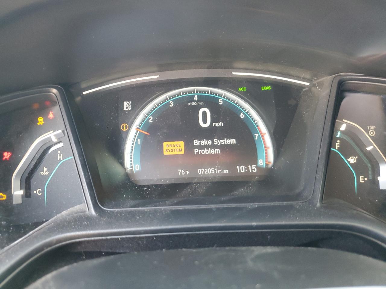 2019 Honda Civic Lx VIN: 2HGFC2F69KH534283 Lot: 85869355