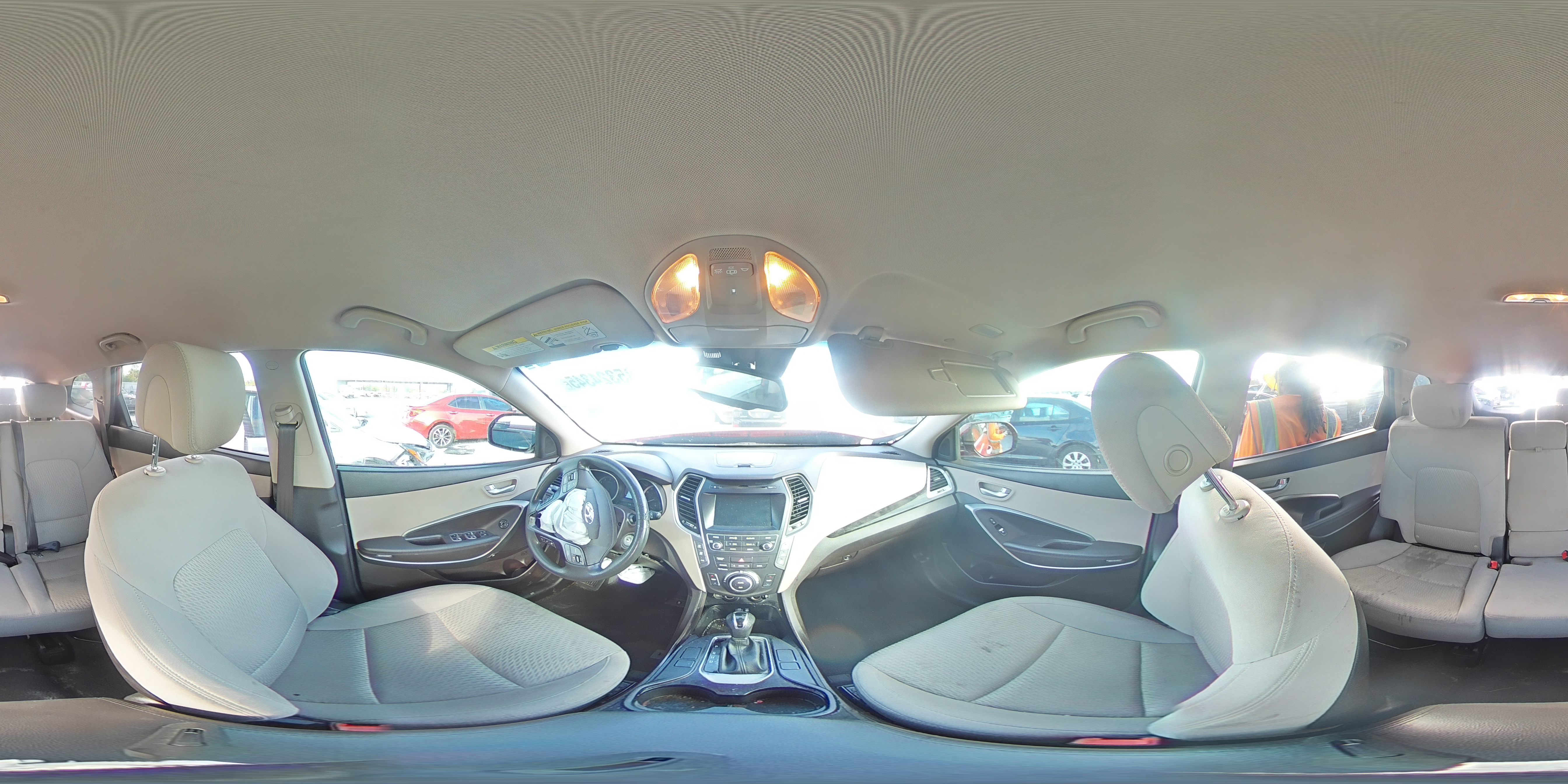 2017 Hyundai Santa Fe Se VIN: KM8SM4HF6HU250632 Lot: 85324345