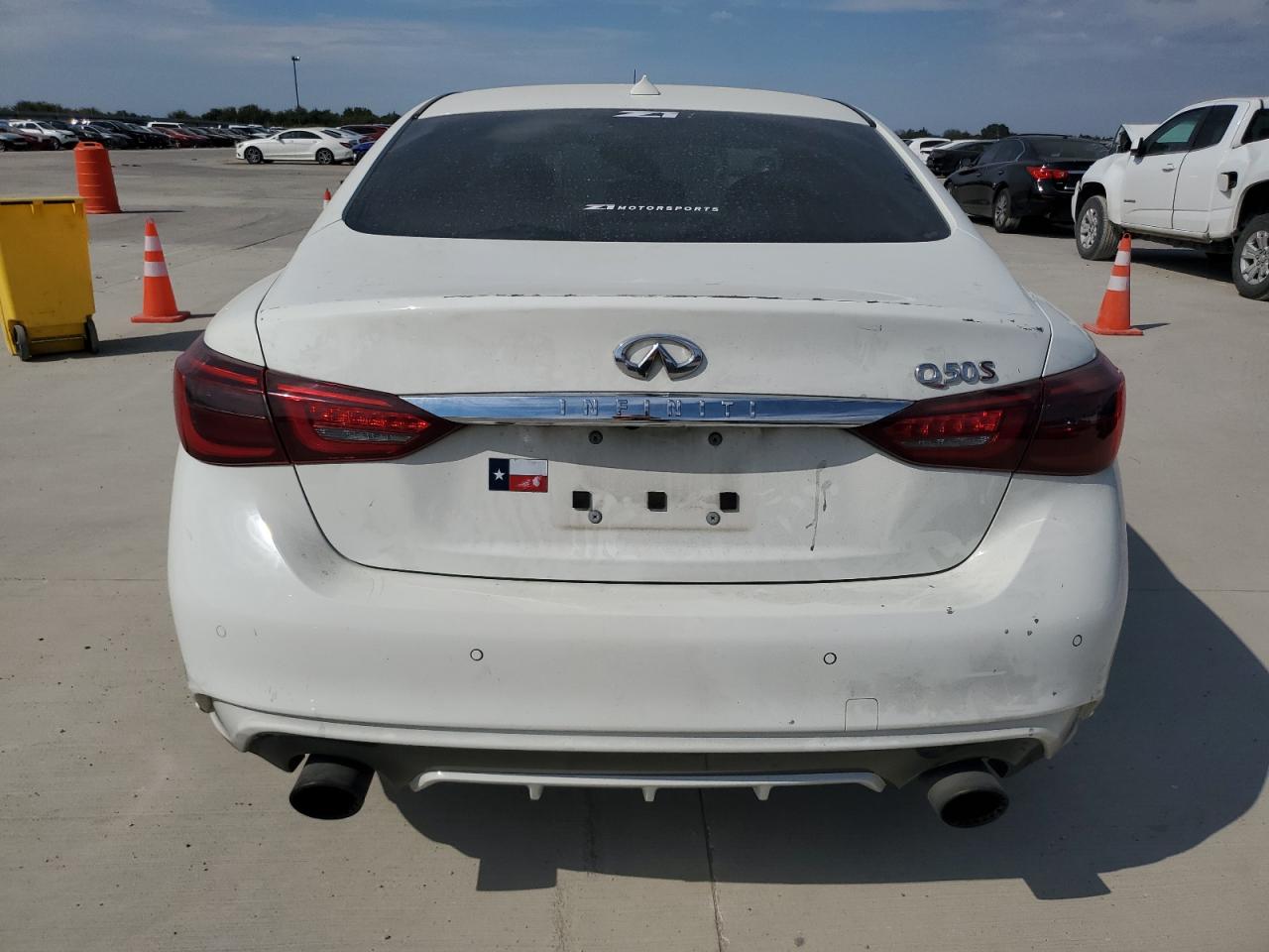 2018 Infiniti Q50 Red Sport 400 VIN: JN1FV7APXJM461428 Lot: 86551045