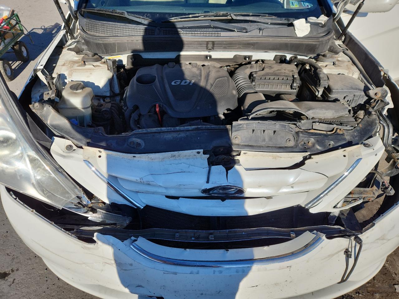 2013 Hyundai Sonata Gls VIN: 5NPEB4AC0DH743380 Lot: 86605905