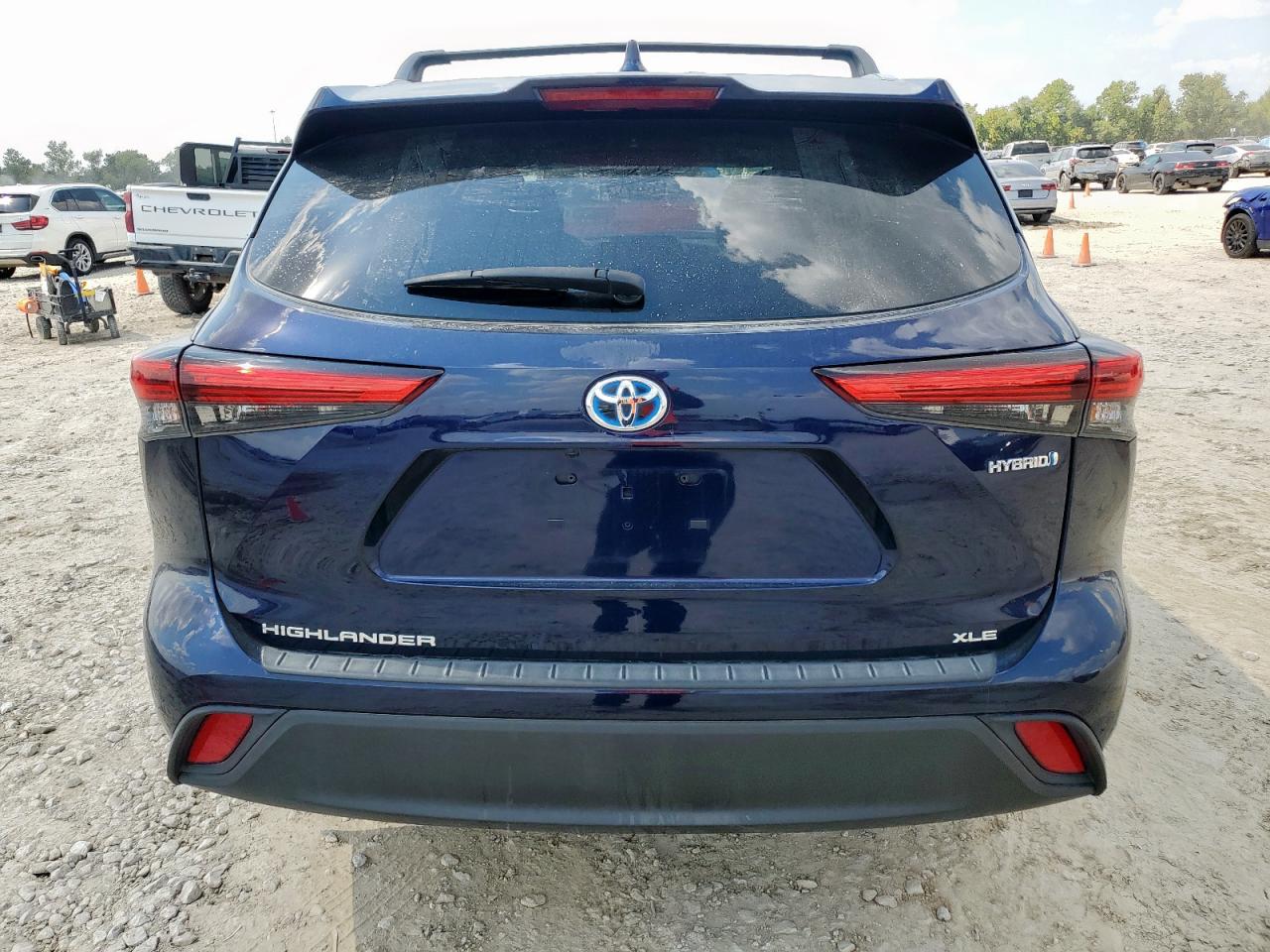 2022 Toyota Highlander Hybrid Xle VIN: 5TDGARAH7NS515117 Lot: 85165395