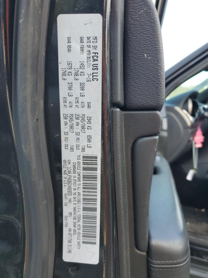 2016 Jeep Grand Cherokee Laredo VIN: 1C4RJFAG9GC492653 Lot: 85165885