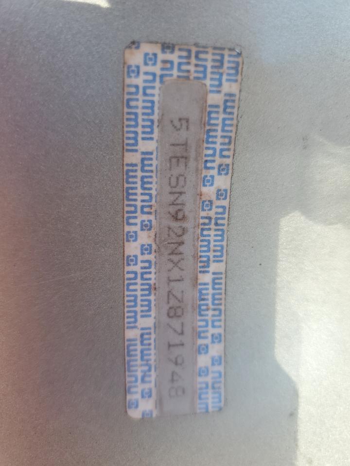 2001 Toyota Tacoma Xtracab Prerunner VIN: 5TESN92NX1Z871948 Lot: 81132105