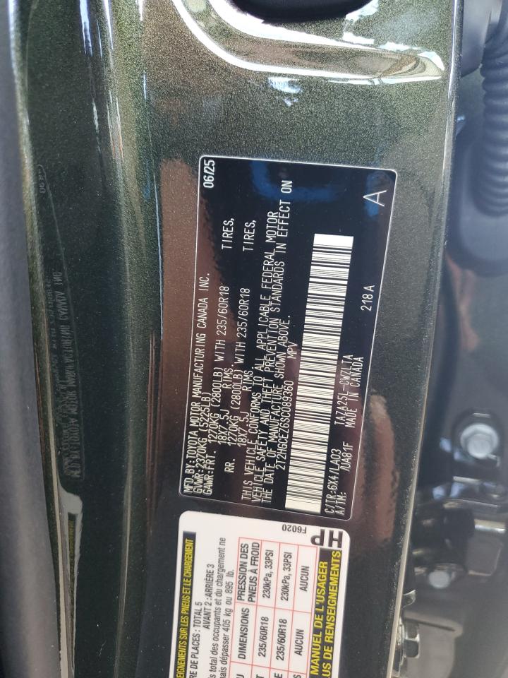 2025 Lexus Nx 350 Luxury VIN: 2T2HGCEZ6SC089360 Lot: 90901525