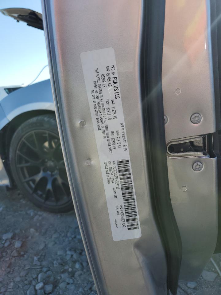 2015 Dodge Charger R/T VIN: 2C3CDXCT9FH929130 Lot: 85886415