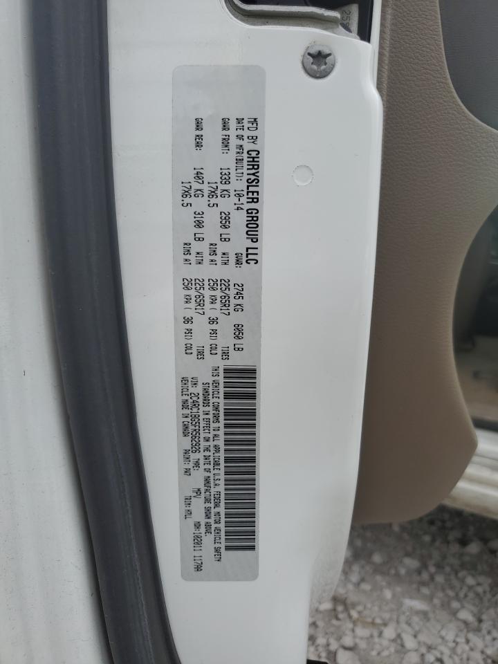 2015 Chrysler Town & Country Touring VIN: 2C4RC1BG5FR562926 Lot: 84738915