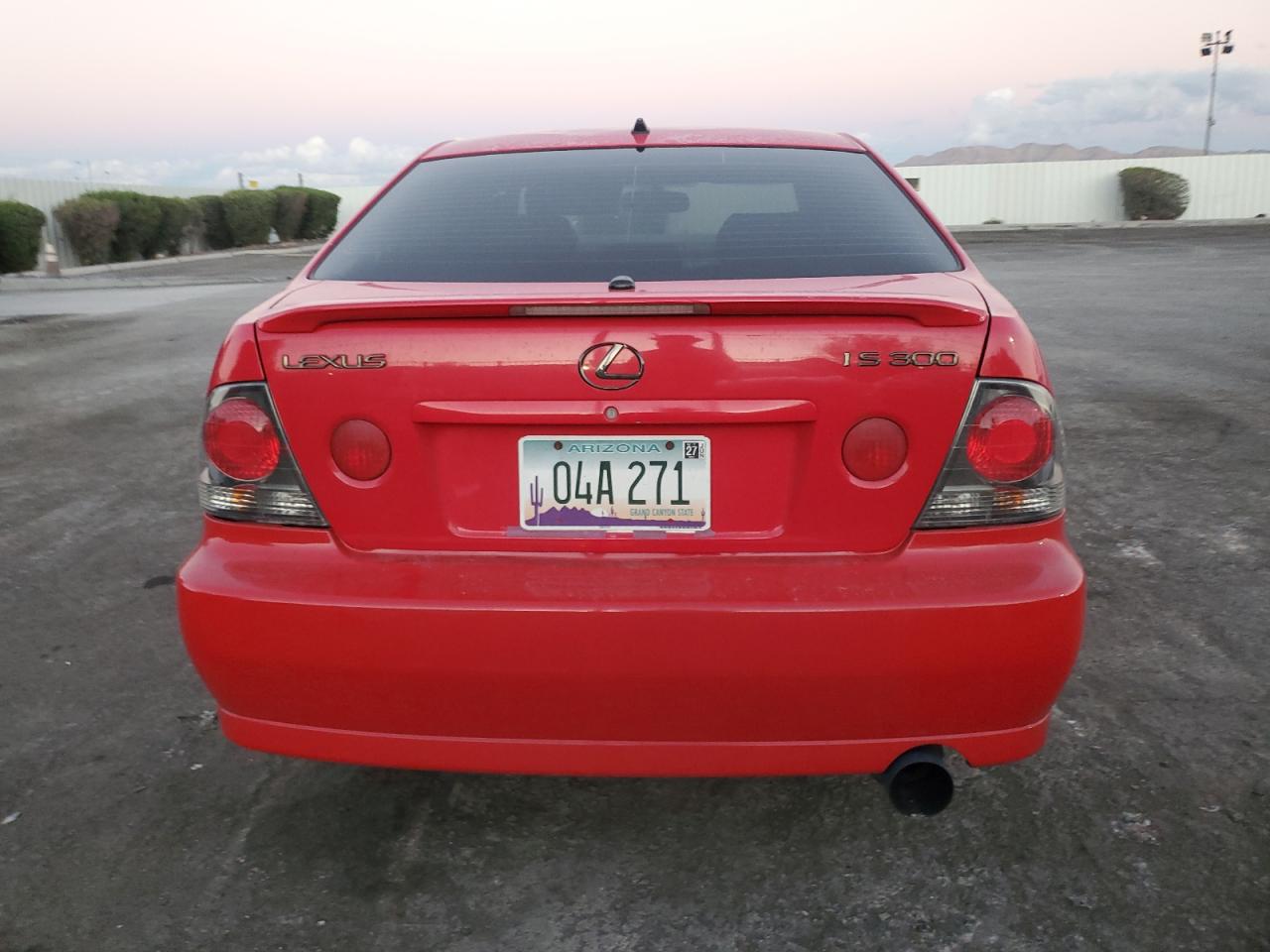 2002 Lexus Is 300 VIN: 055617 Lot: 86601295