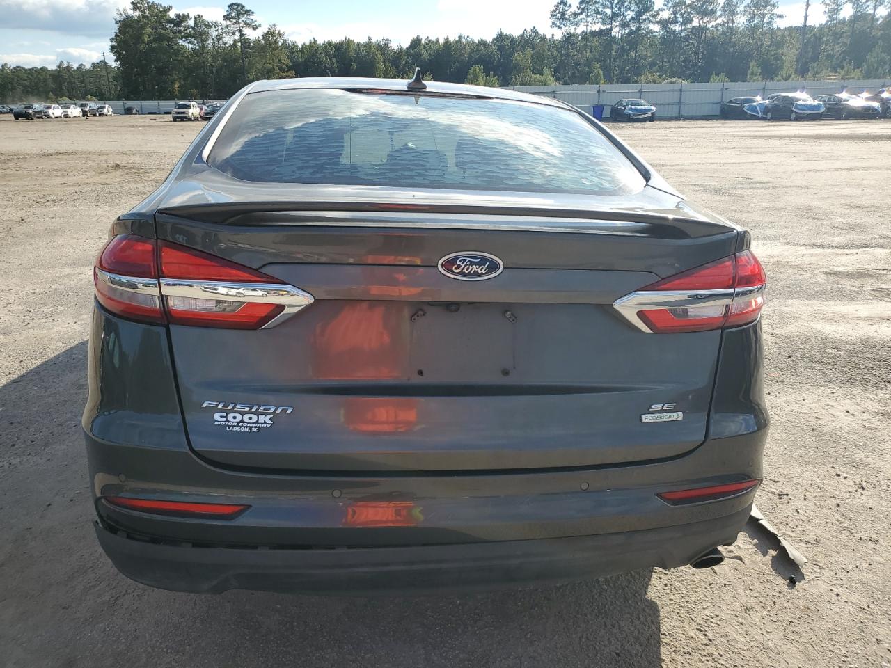 2019 Ford Fusion Se VIN: 3FA6P0HD9KR228939 Lot: 86427185