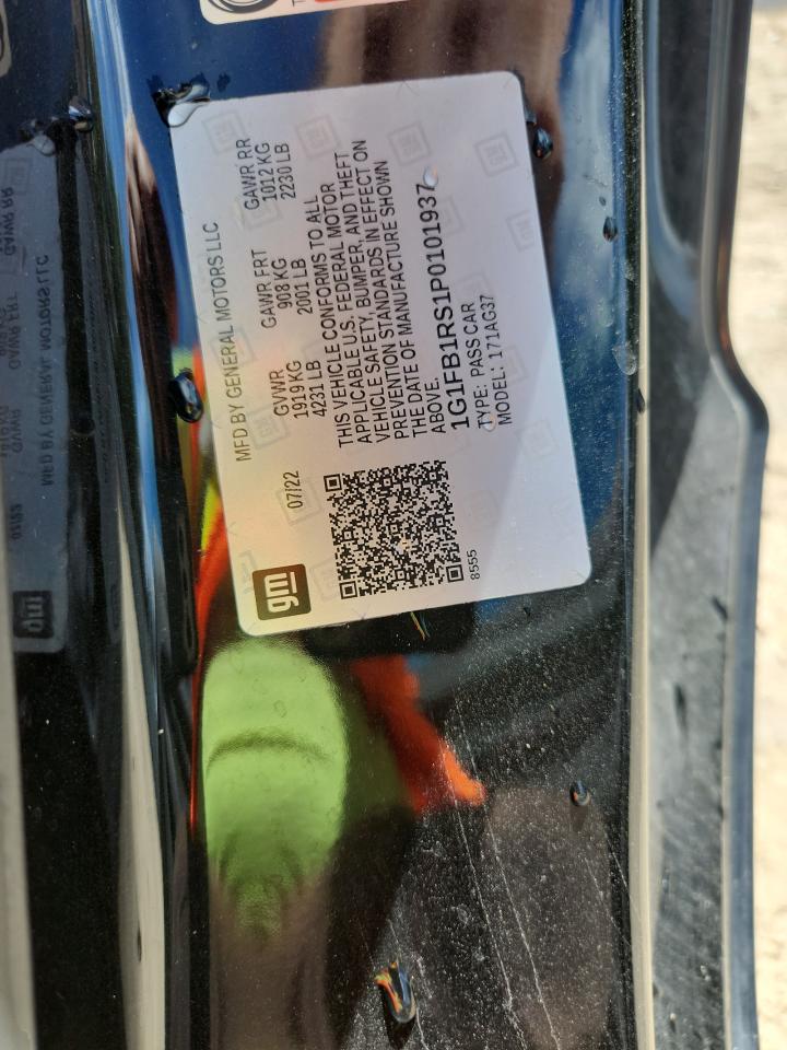 2023 Chevrolet Camaro Ls VIN: 1G1FB1RS1P0101937 Lot: 84633715