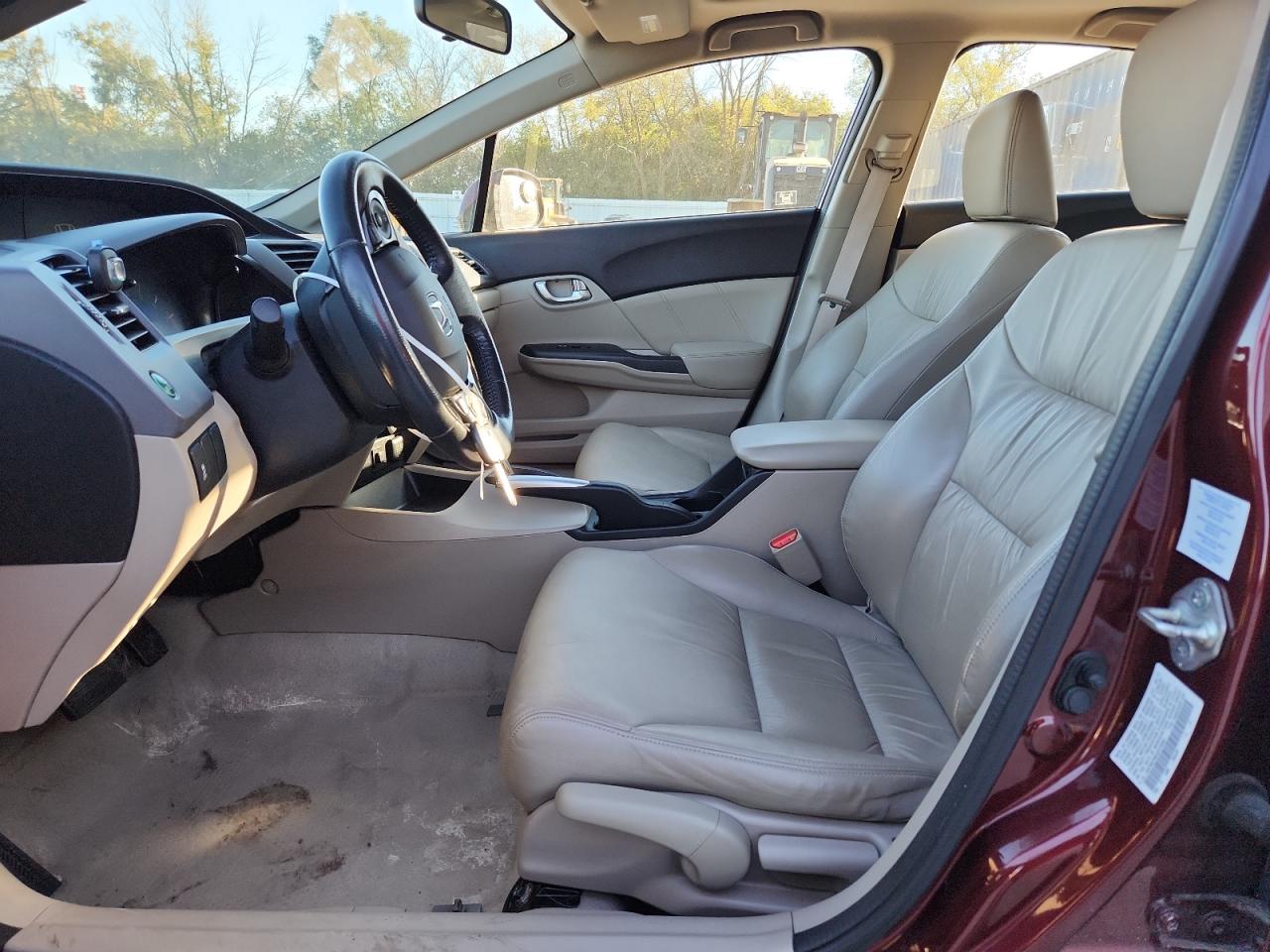 2012 Honda Civic Exl VIN: 19XFB2F99CE072669 Lot: 85524795