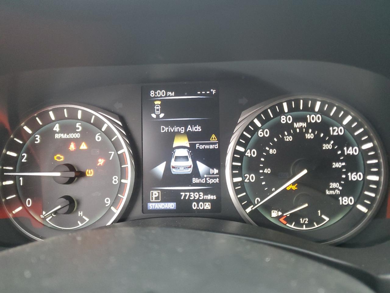 2020 Infiniti Q50 Red Sport 400 VIN: JN1FV7AR1LM660551 Lot: 85412875