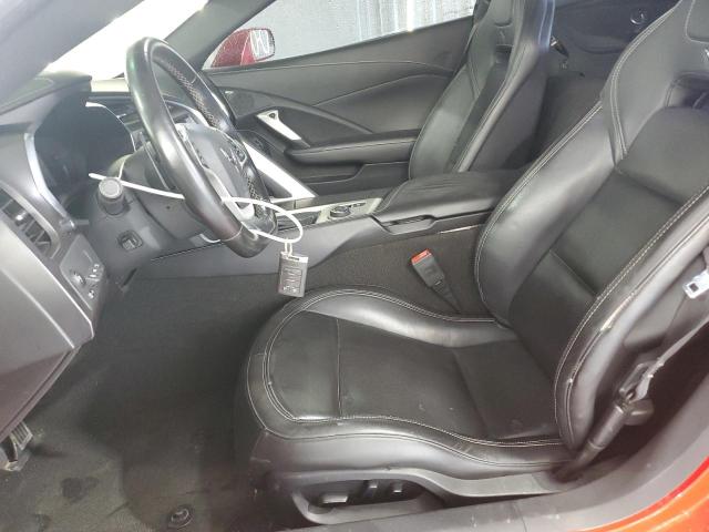  CHEVROLET CORVETTE 2018 Czerwony