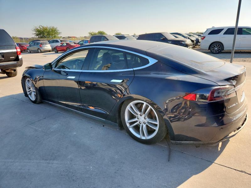 Hatchbacks TESLA MODEL S 2013 Granatowy
