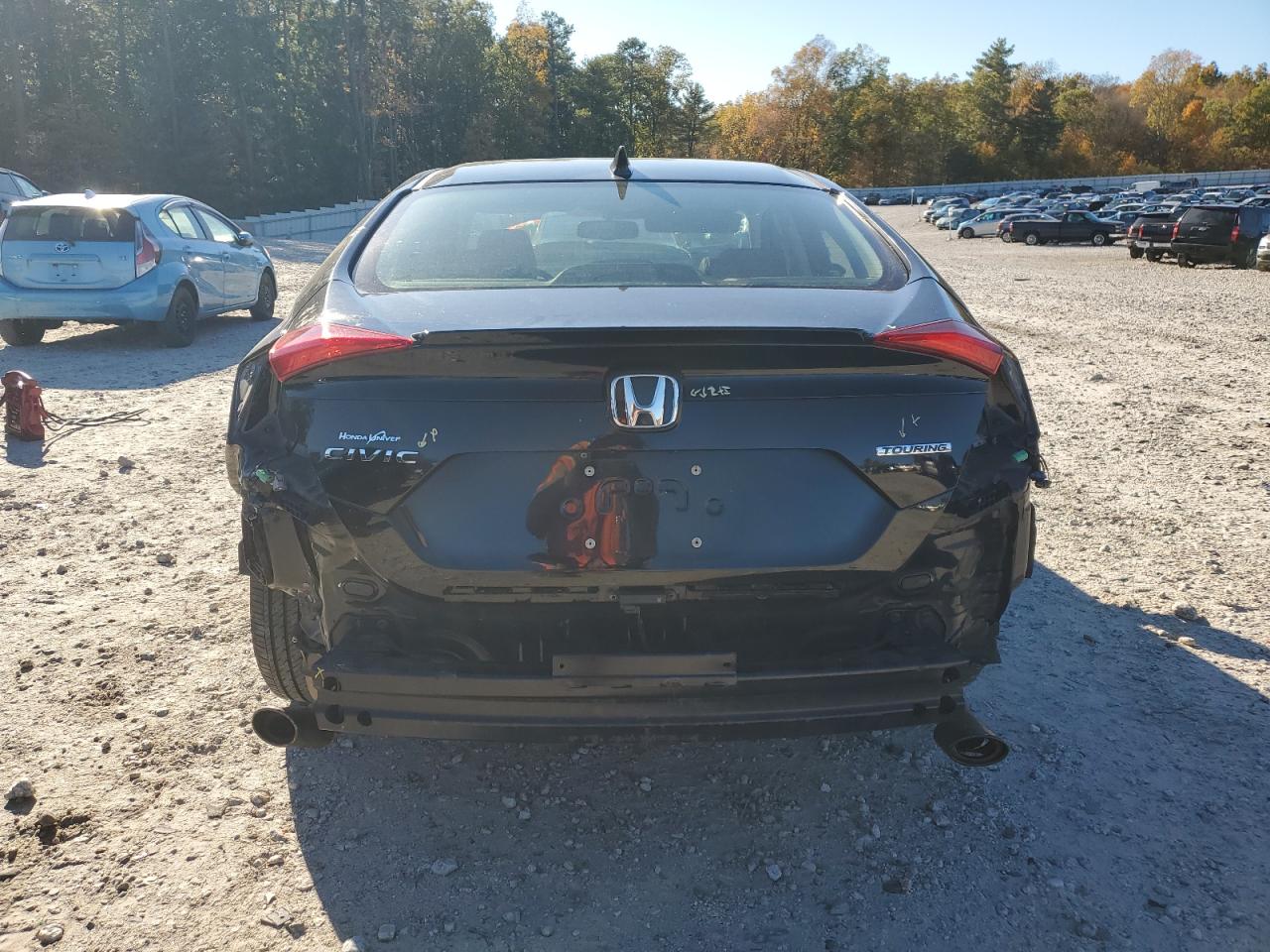 2018 Honda Civic Touring VIN: JHMFC1F93JX042098 Lot: 85518325