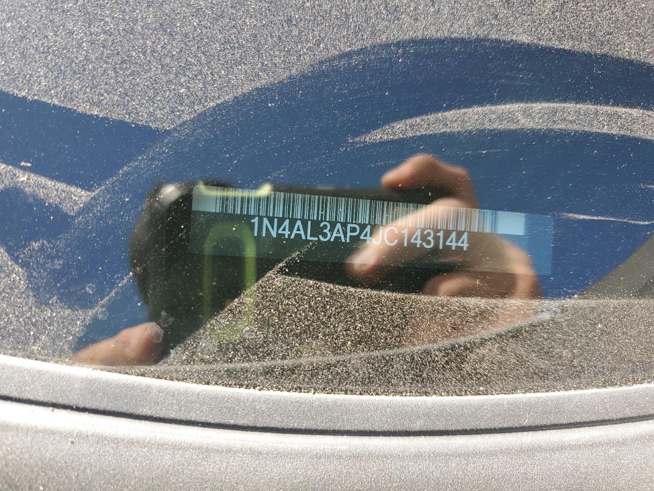 2018 Nissan Altima 2.5 VIN: 1N4AL3AP4JC143144 Lot: 82358555