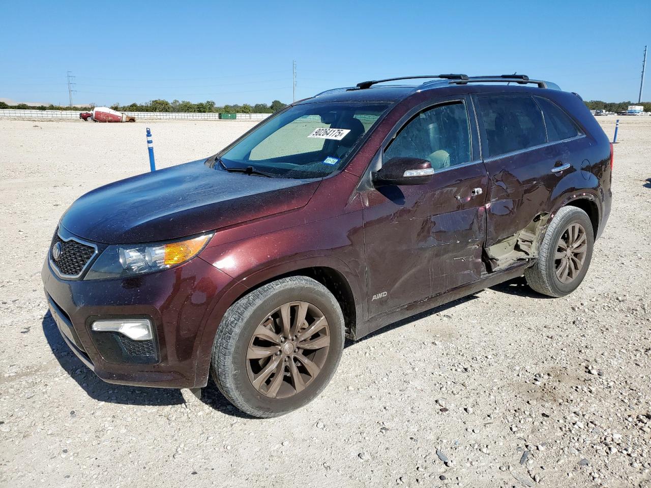 2013 Kia Sorento Sx VIN: 5XYKWDA25DG393864 Lot: 90264175