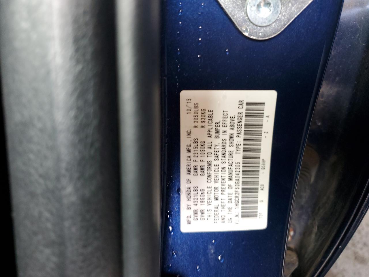 2016 Honda Accord Sport VIN: 1HGCR2F50GA042305 Lot: 85500745