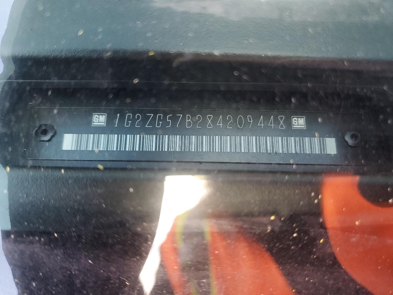 1G2ZG57B284209448 PONTIAC G6 2008 GRAY Photo 12