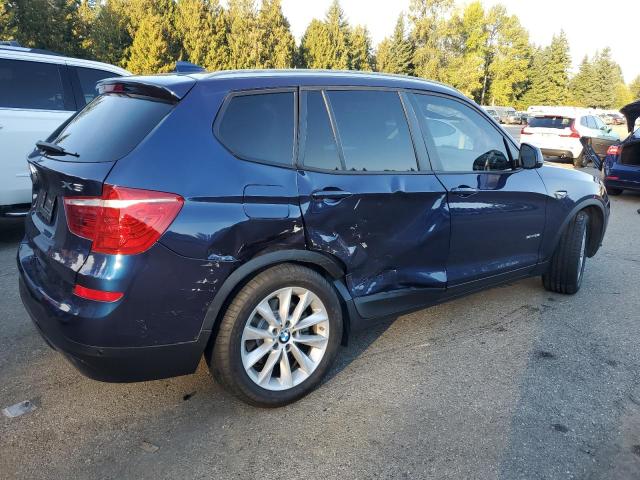  BMW X3 2017 Синий