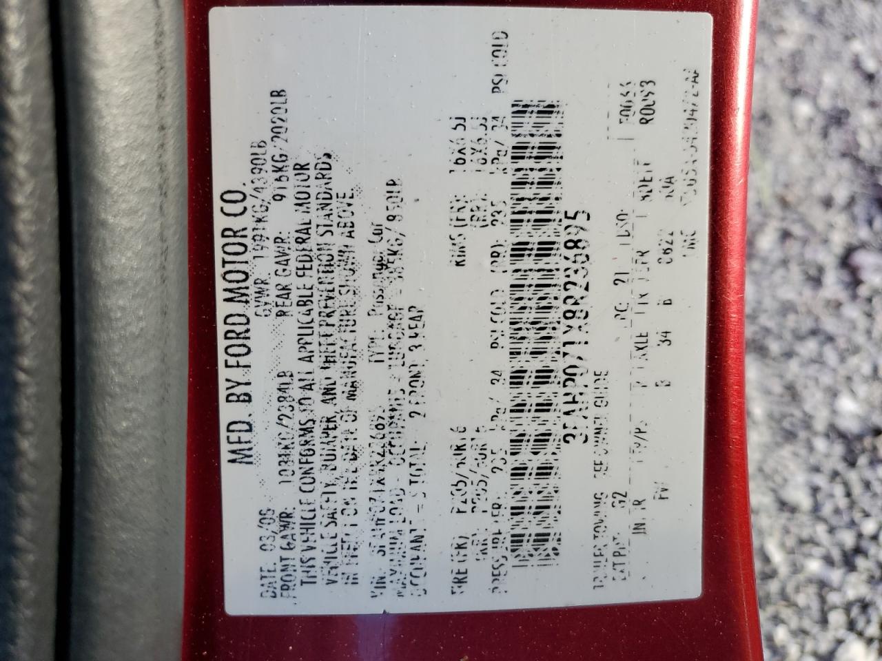 2008 Ford Fusion Se VIN: 3FAHP071X8R236895 Lot: 82209625