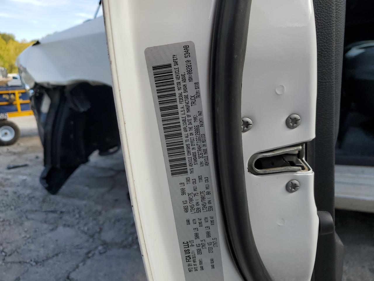 2016 Ram 2500 St VIN: 3C6TR4HT1GG128866 Lot: 84477735