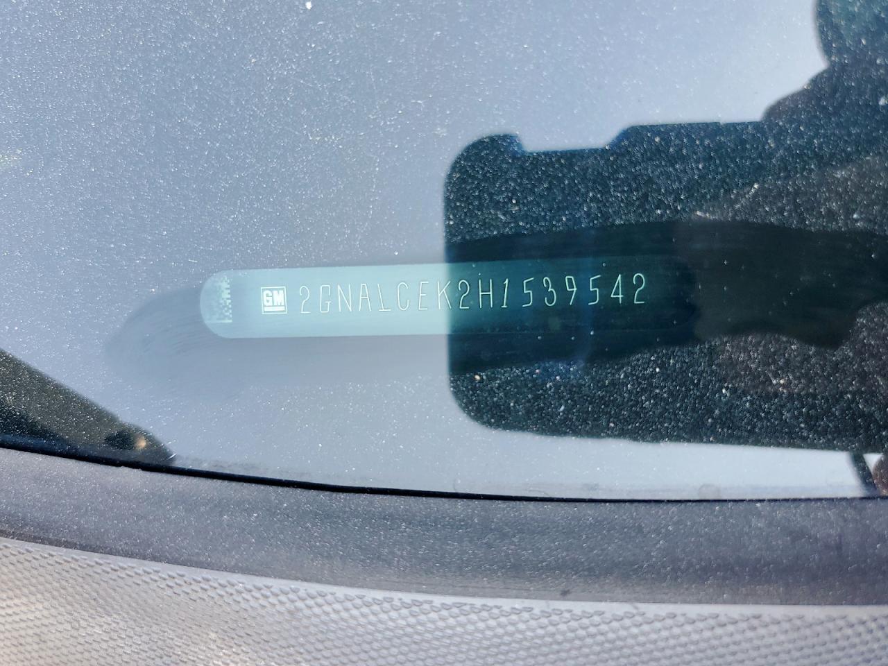 2017 Chevrolet Equinox Lt VIN: 2GNALCEK2H1539542 Lot: 84600895