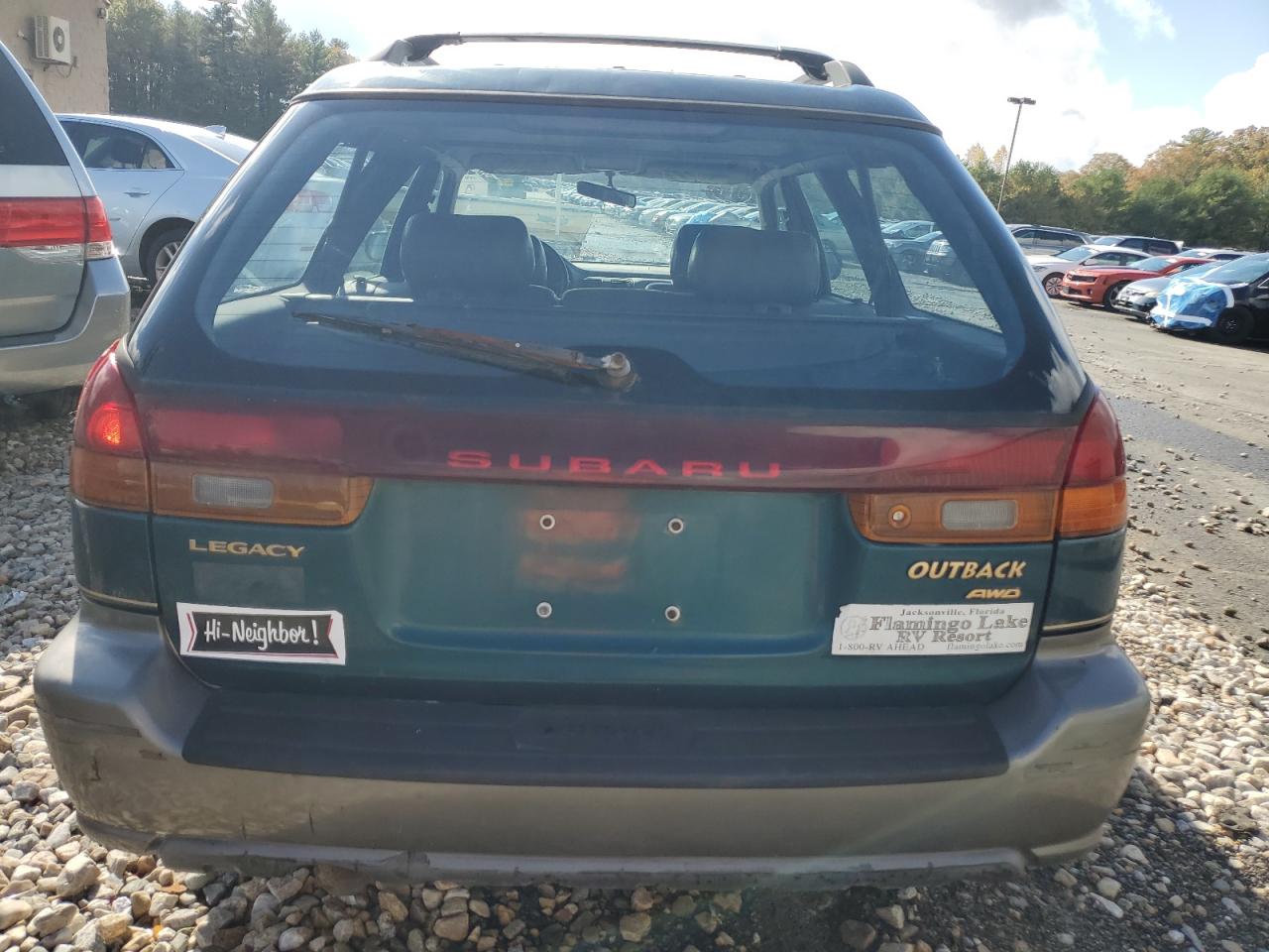 1998 Subaru Legacy 30Th Anniversary Outback VIN: 4S3BG685XW7606980 Lot: 87128695