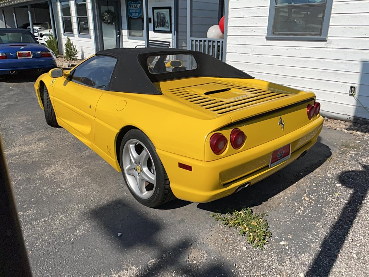 1997 Ferrari F355 Spide yellow cabrio gas ZFFXR48A3V0107772 photo #4