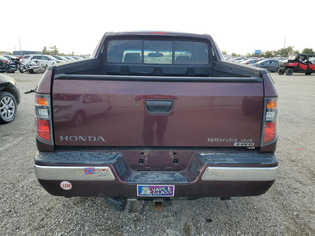 2007 Honda Ridgeline Rt VIN: 2HJYK16267H544841 Lot: 86823105