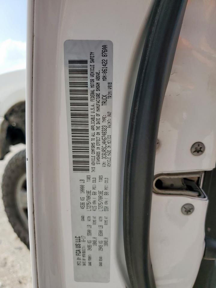 2017 Ram 2500 St VIN: 3C6UR5CJ4HG748323 Lot: 90634595