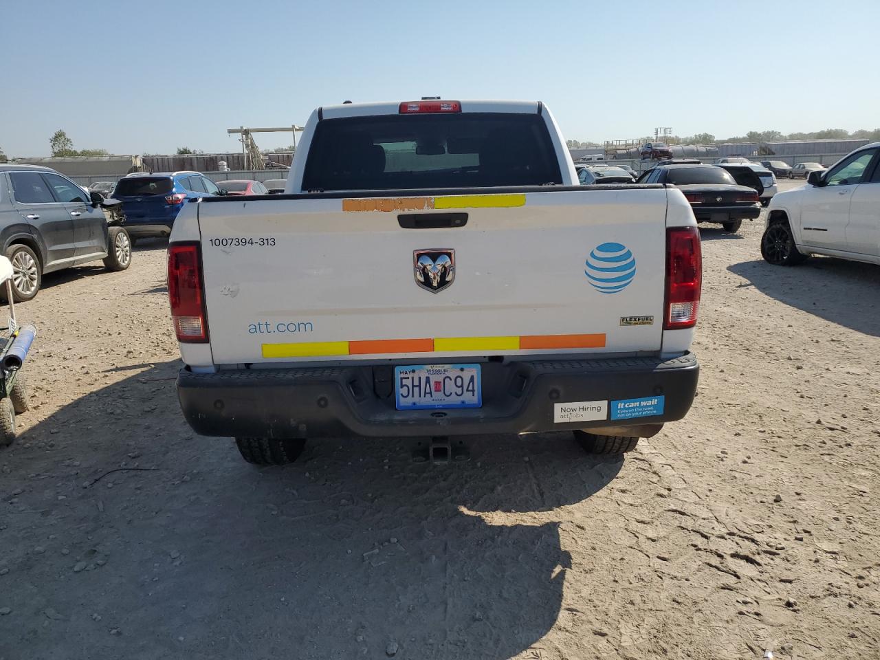 2013 Ram 1500 St VIN: 1C6RR7KP7DS612309 Lot: 85293295