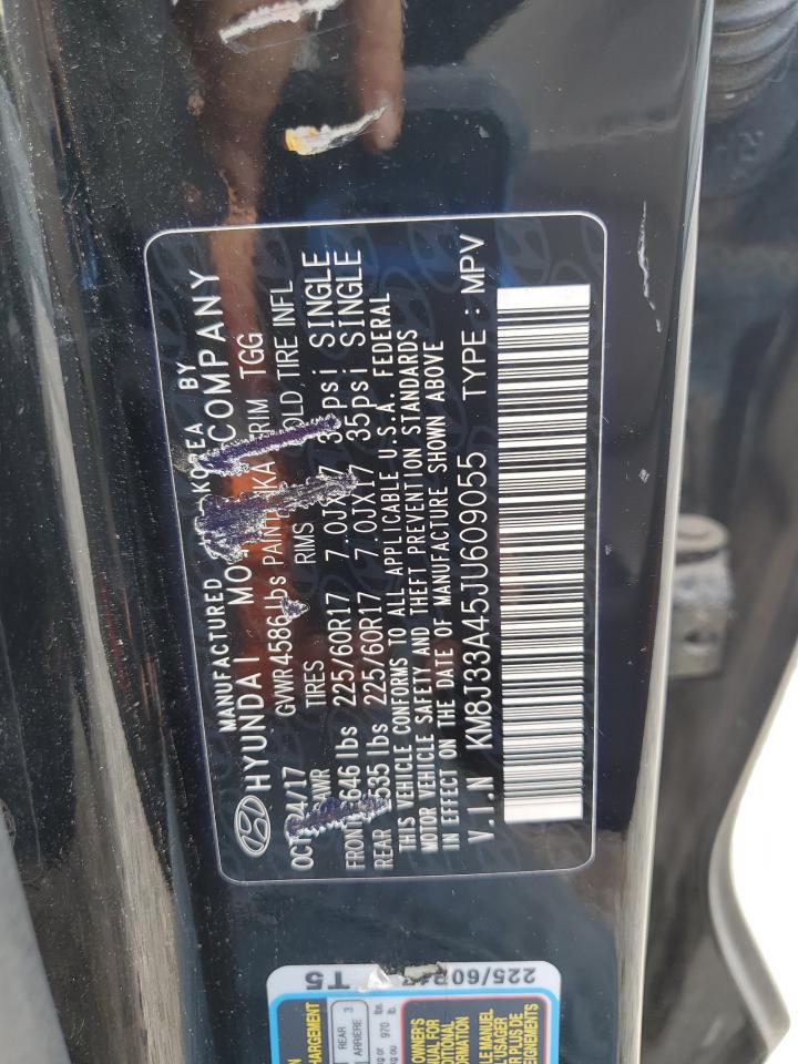 2018 Hyundai Tucson Sel VIN: KM8J33A45JU609055 Lot: 85098865