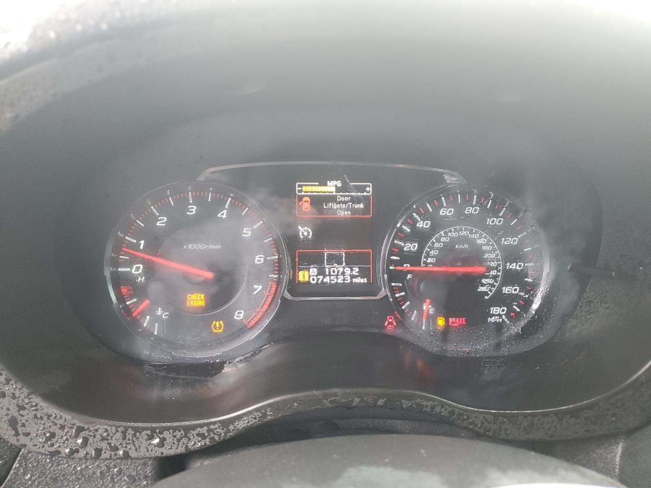 2018 Subaru Wrx Limited VIN: JF1VA1H68J9801148 Lot: 86071515