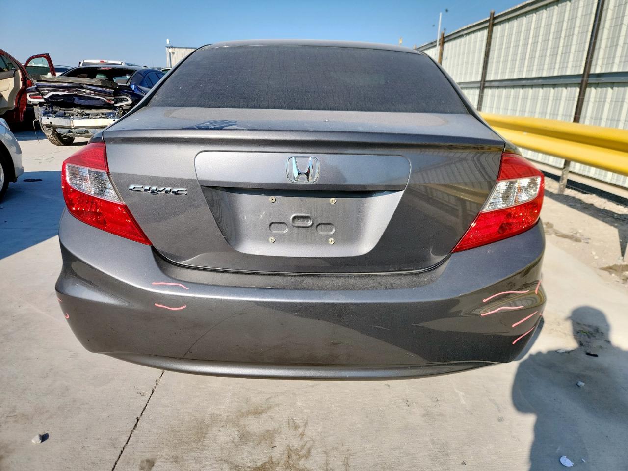 2012 Honda Civic Lx VIN: 2HGFB2F54CH606602 Lot: 86441615