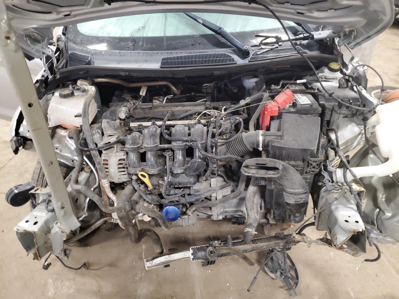 2019 Ford Fiesta Se VIN: 3FADP4BJXKM119593 Lot: 85894495