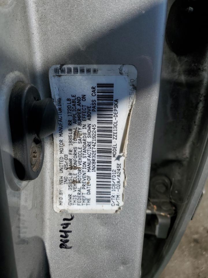 2004 Toyota Corolla Ce VIN: 1NXBR32E74Z192245 Lot: 82410095