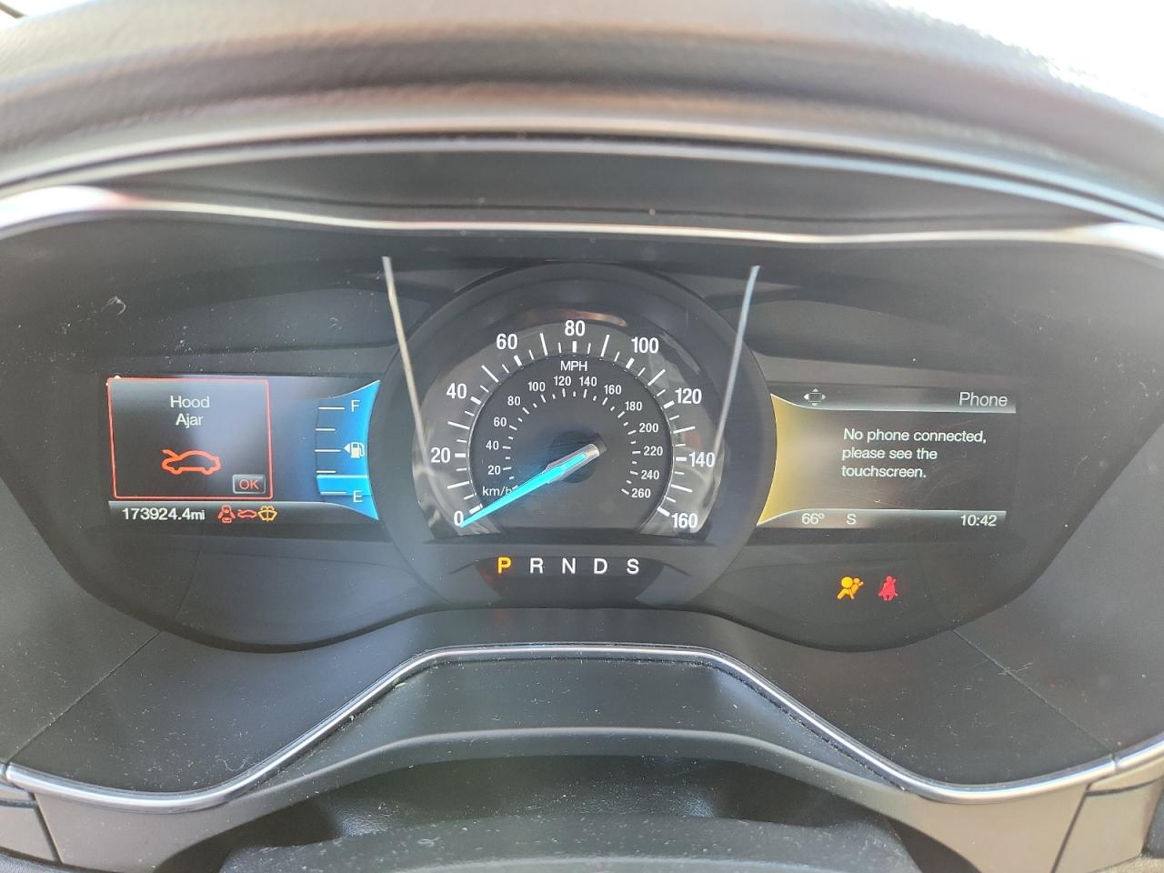 2016 Ford Fusion Titanium VIN: 3FA6P0K92GR160480 Lot: 87106035