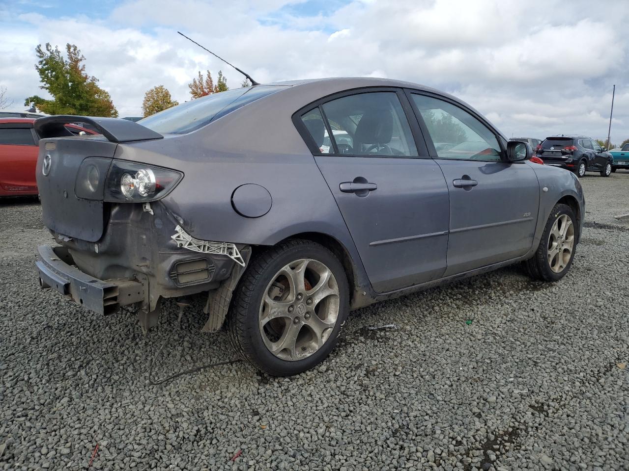 2007 Mazda 3 S silver null gas JM1BK323471628367 photo #4