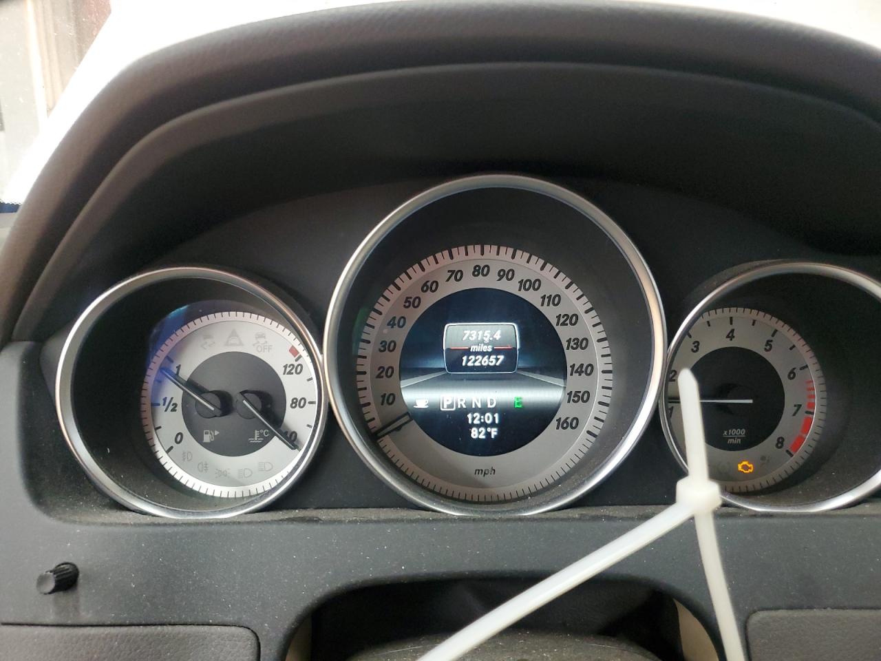 2013 Mercedes-Benz C 250 VIN: WDDGF4HB7DR262163 Lot: 82273385