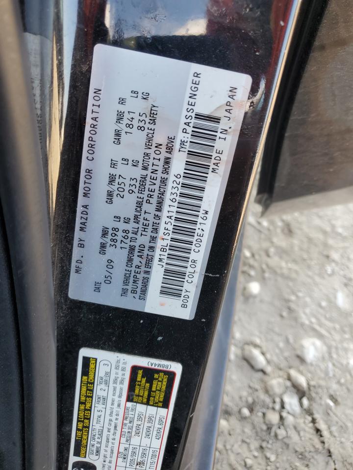 2010 Mazda 3 I VIN: JM1BL1SF5A1163326 Lot: 86328285