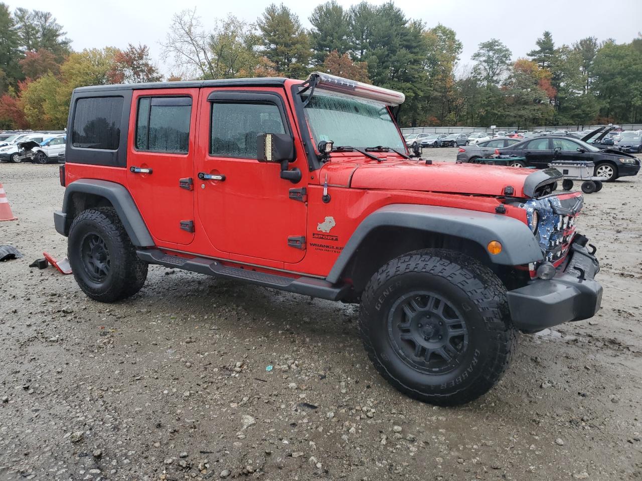 2015 Jeep Wrangler Unlimited Sport VIN: 1C4BJWDG1FL696732 Lot: 86656675