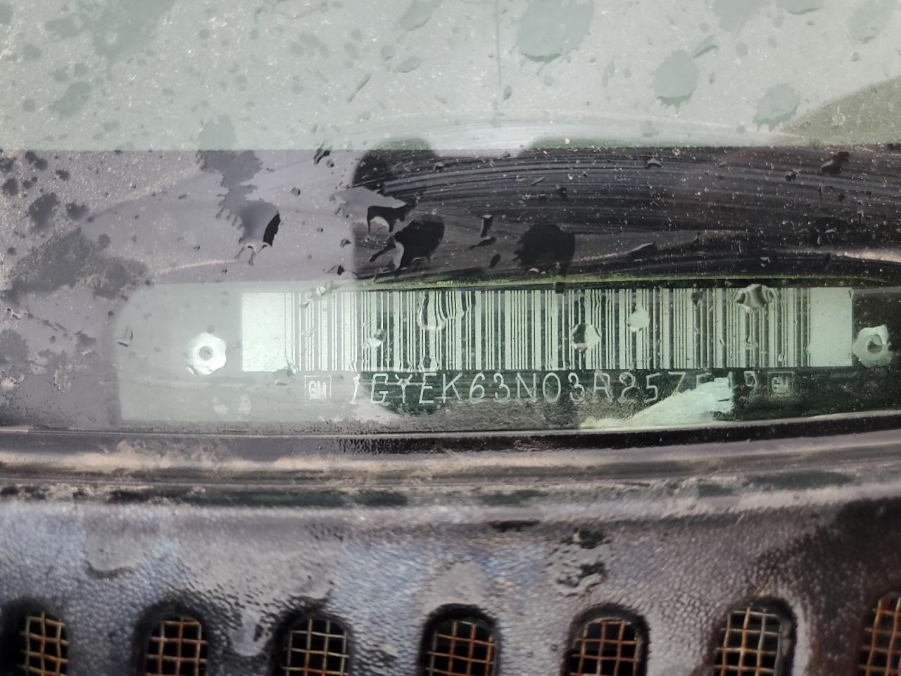 2003 Cadillac Escalade Luxury VIN: 1GYEK63N03R257549 Lot: 86138465