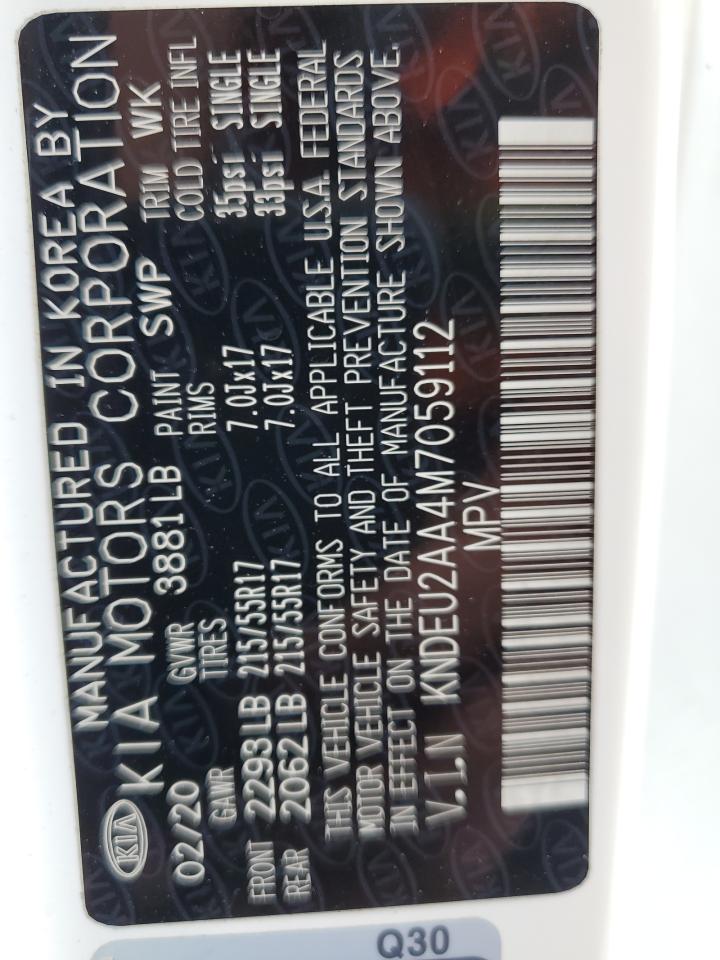 2021 Kia Seltos S VIN: KNDEU2AA4M7059112 Lot: 84767935