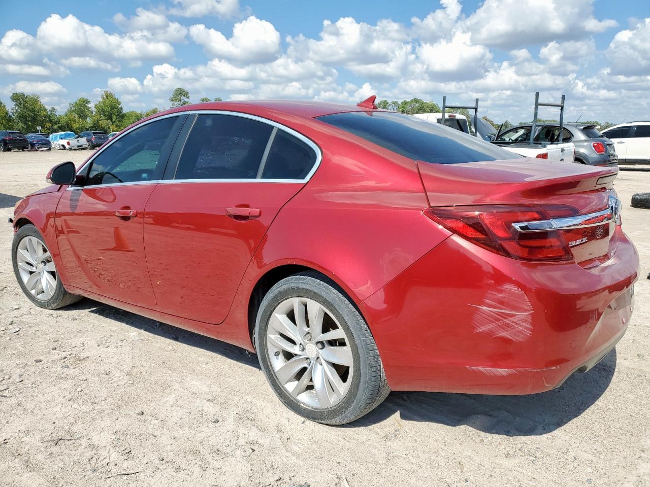 2014 Buick Regal red sedan gas 2G4GK5EX2E9290553 photo #3