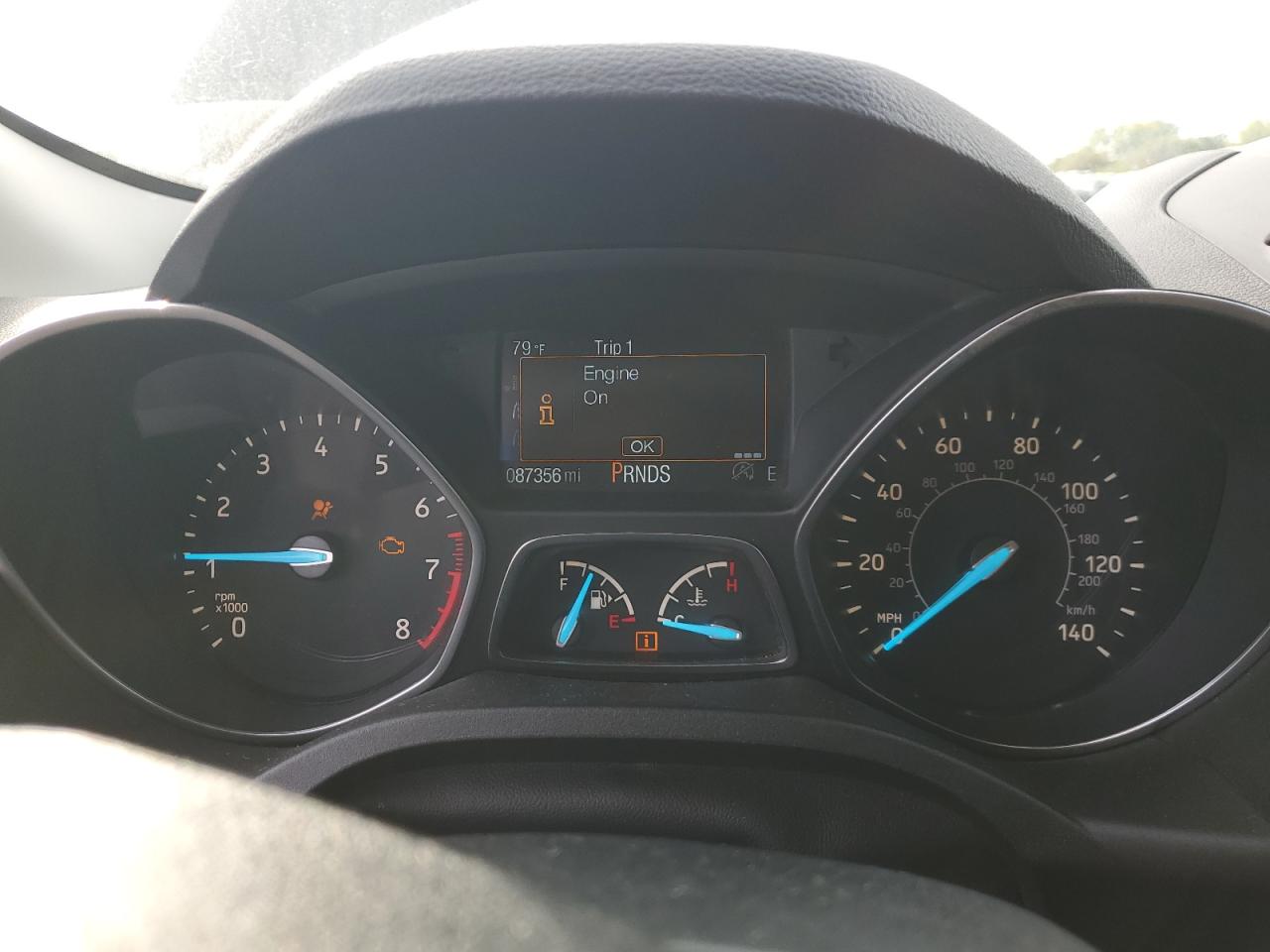 2017 Ford Escape Se VIN: 1FMCU9GD0HUE66395 Lot: 84869065