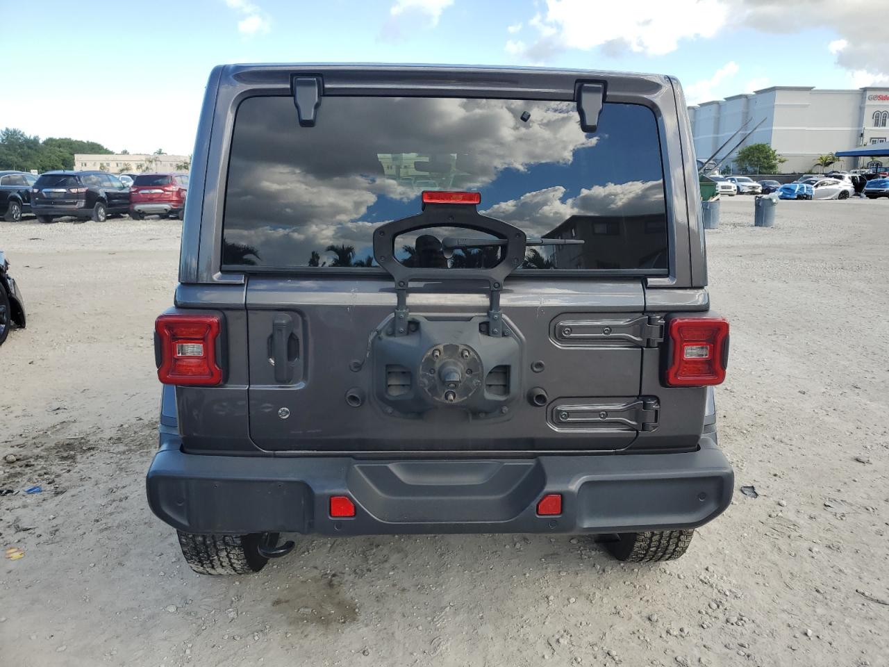2019 Jeep Wrangler Unlimited Sahara VIN: 1C4HJXENXKW664903 Lot: 85897495