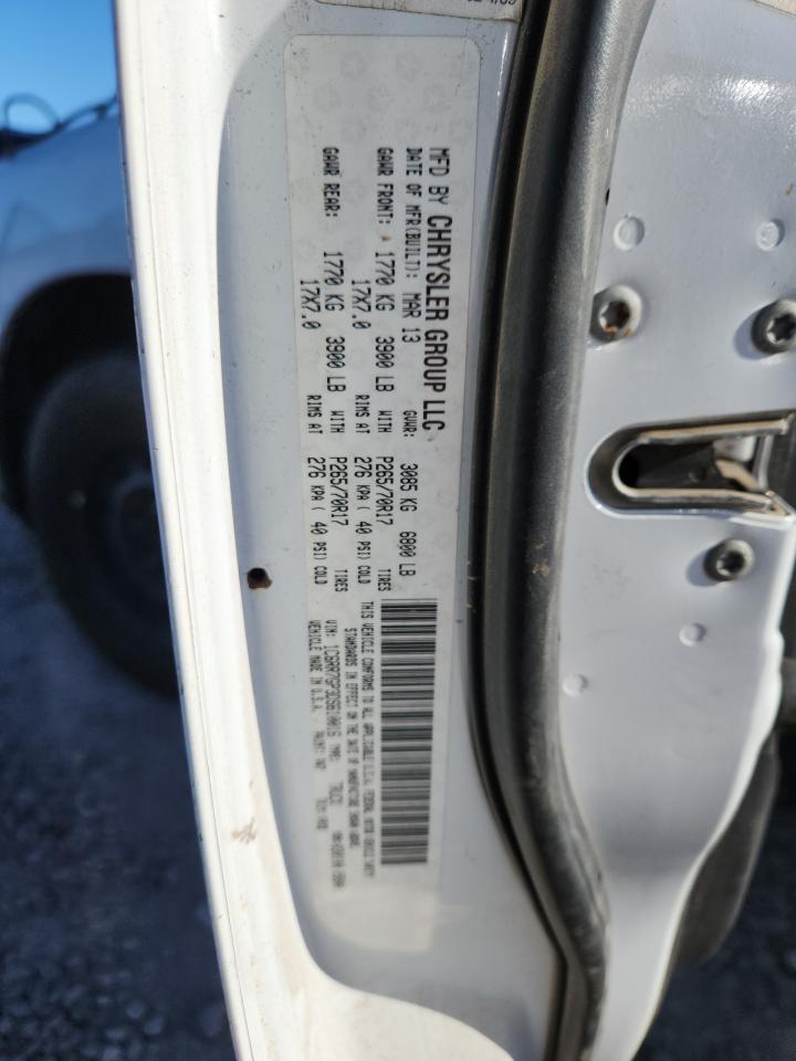 2013 Ram 1500 Slt VIN: 1C6RR7GP3DS610016 Lot: 85330105