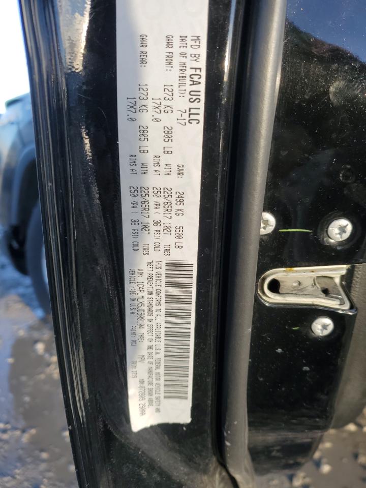 2018 Jeep Cherokee Latitude Plus VIN: 1C4PJMLX5JD509104 Lot: 90526365