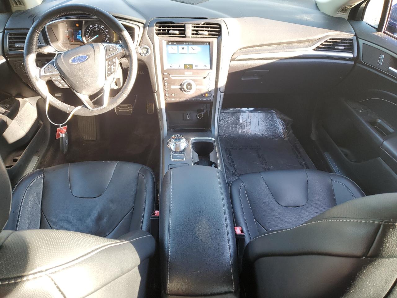 2017 Ford Fusion Titanium VIN: 3FA6P0K93HR115985 Lot: 87068415